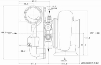 Garrett G25-550 Turbolader 0.92 A/R Reverse 871390-5005S